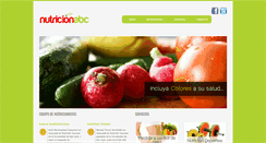 Desktop Screenshot of nutricionabc.com